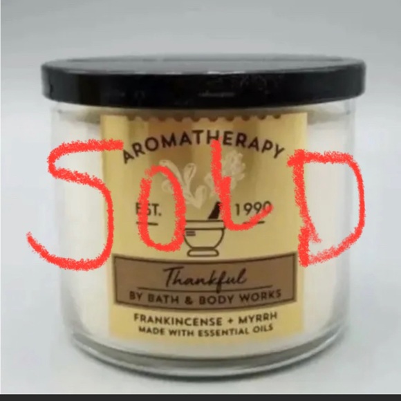 Bath & Body Works | Other | Bath Body Works 3 Wick Candle Retired